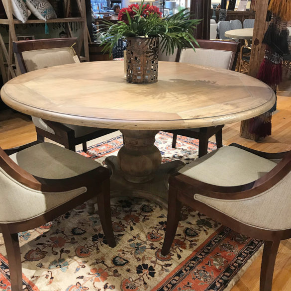 Photo of round dining table for sale